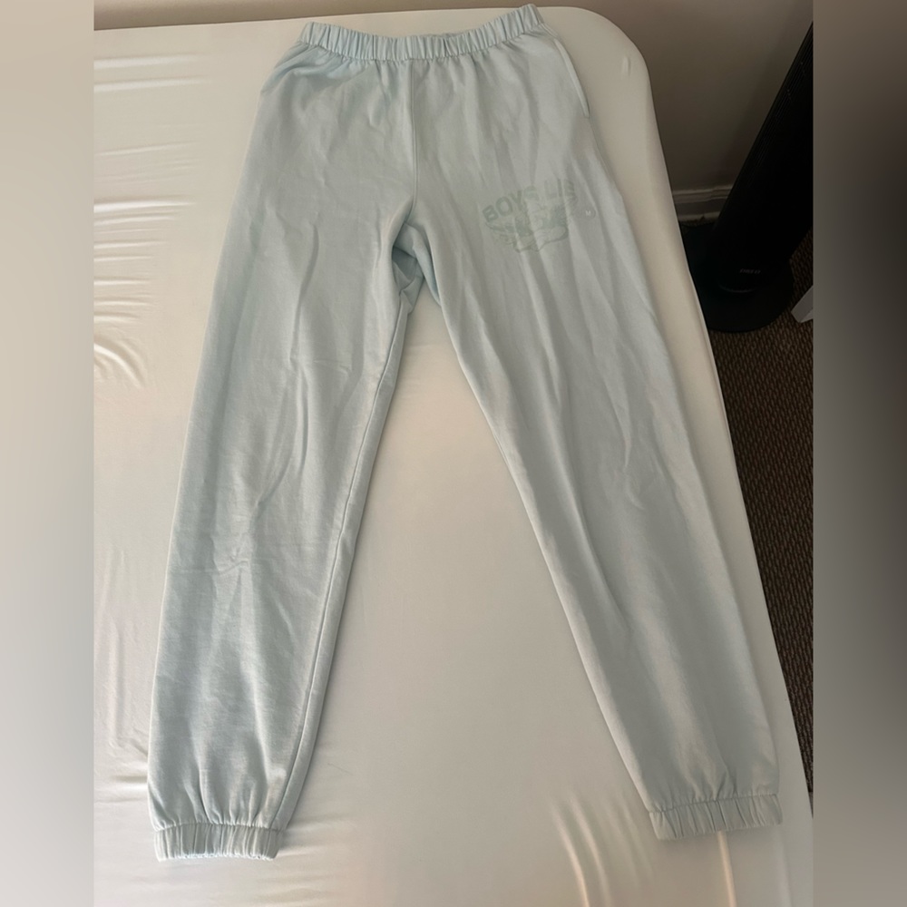 Boys Lie light blue joggers